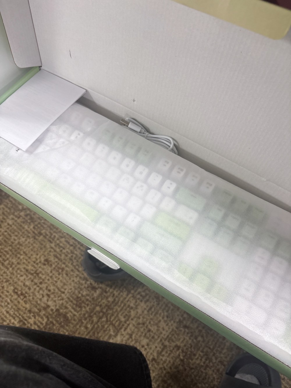지클릭커 무선 OFFICEPRO 사일런스 M RGB 무소음 구매 후기 이미지